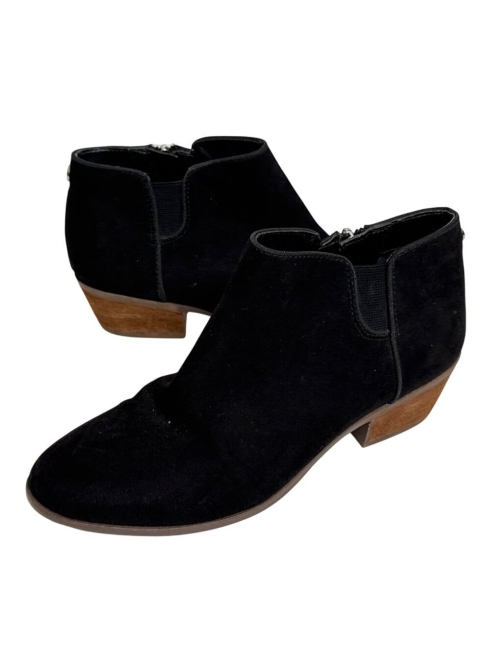 Circus Sam Edelman Womens 6.5 Black Suede Ankle Boots Western Boho Y2K